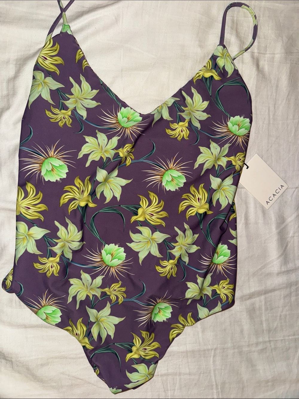 Acacia Swimwear Banyans one-piece in the Nia print. Size 2X/ XXL brand new w/t